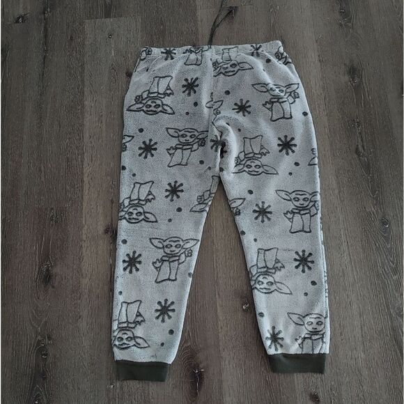 Star Wars Mandalorian Fleece Pajama Set Extra Large - Picture 6 of 10